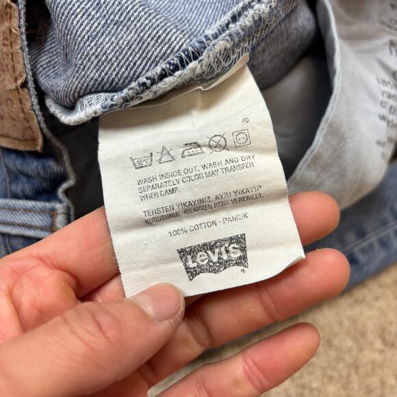 Vintage 90s Levi's 517 Boot Cut Jeans Men's 34x32 (Actual 32x31) - Picture 12 of 16